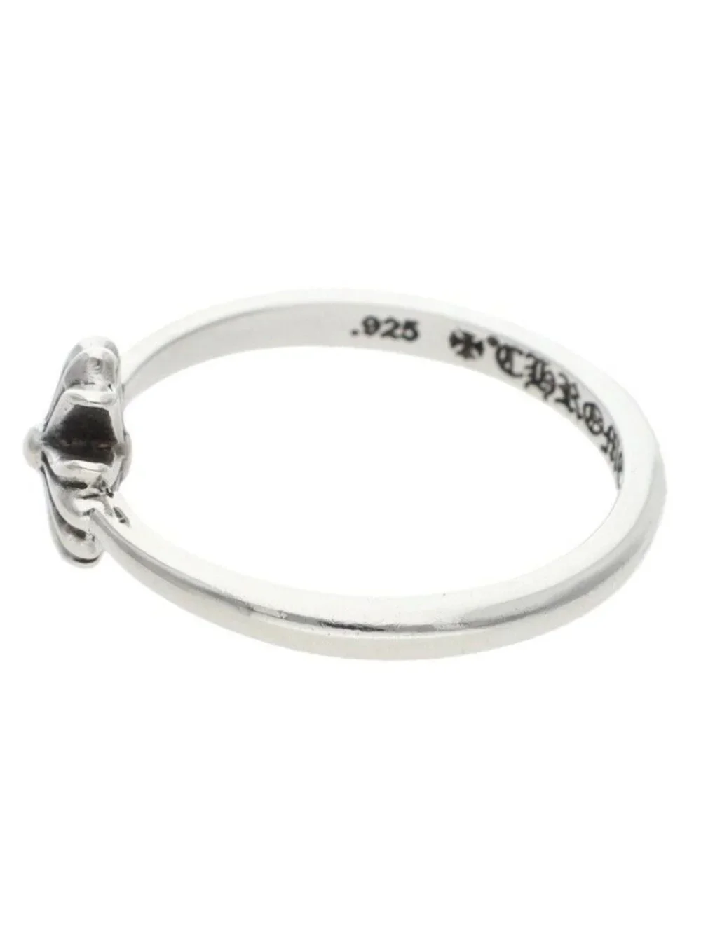Chrome Hearts Bubblegum CH Pls CH Plus Silver Ring
